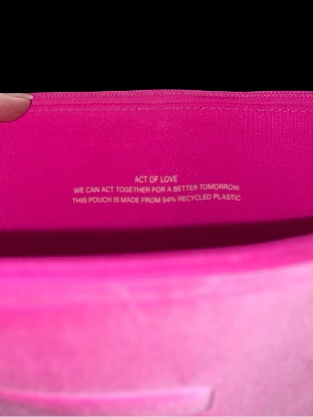 Valentino Hot Pink Embossed V Suede Laptop Sleeve